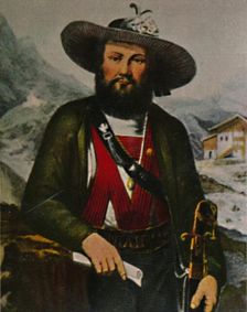 Andreas Hofer 1767-1810. - Gemälde von Blaß 1934. Creator: Unknown