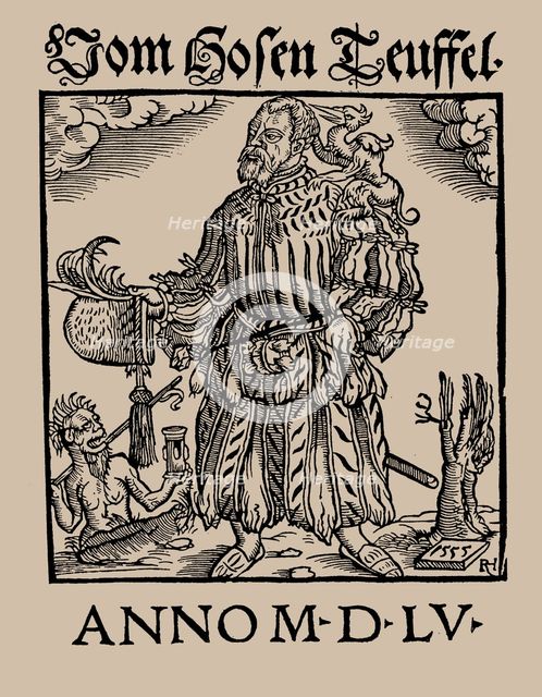 Andreas Musculus: The Trouser Devil (Vom Hosenteufel), 1555.