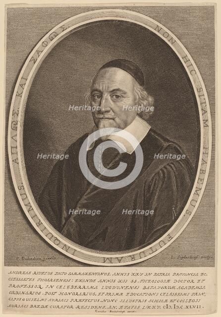 Andreas Rivetus. Creator: Jonas Suyderhoef.