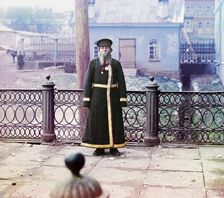 Andrei Petrov Kalganov. former master in the plant. Seventy-two years old, has worked at..., 1910. Creator: Sergey Mikhaylovich Prokudin-Gorsky