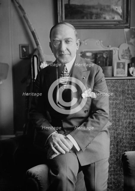 Andres de Segurola, between c1915 and c1920. Creator: Bain News Service.