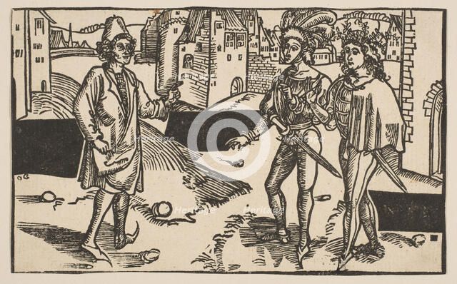 Andria, from The Comedie of Terence, 19th century reprint.n.d. Creator: Albrecht Durer.