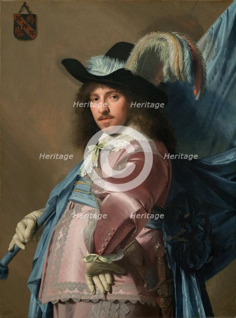 Andries Stilte as a Standard Bearer, 1640. Creator: Jan Verspronck.