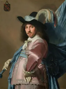Andries Stilte as a Standard Bearer, 1640. Creator: Jan Verspronck