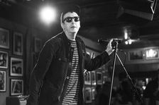 Andy Blade, Eater live at 100 Club, London, Mar 2023. Creator: Annapaola Marchesani