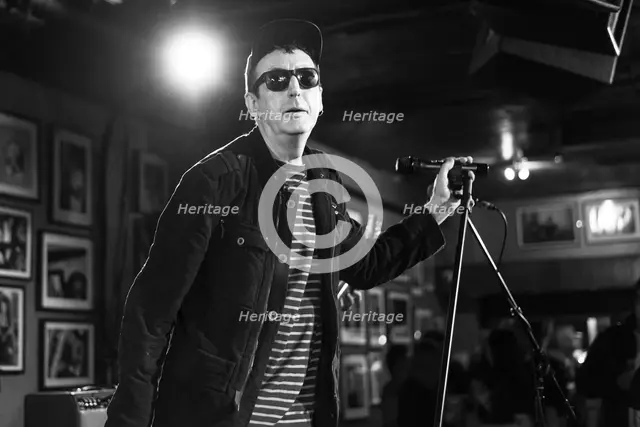 Andy Blade, Eater live at 100 Club, London, Mar 2023. Creator: Annapaola Marchesani.