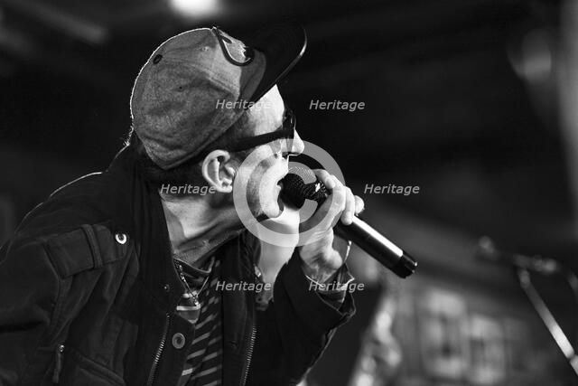 Andy Blade, Eater live at 100 Club, London, Mar 2023. Creator: Annapaola Marchesani.