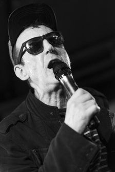 Andy Blade, Eater live at 100 Club, London, Mar 2023. Creator: Annapaola Marchesani