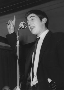 Andy Cooper singing with Riverside Jazz Band, Cambridge, 1962. Creator: Brian Foskett