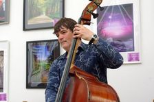 Andy Cleyndert, Jo Harrop and Friends, Clocktower Cafe Jazz Club, Croydon, London, 29 May 2025. Creator: Brian O'Connor