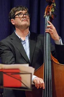 Andy Cleyndert, Watermill Jazz Club, Dorking, Surrey, 2015. Artist: Brian O'Connor