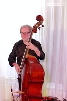 Andy Crowdy, Watermill Jazz Club, Dorking, Surrey, 28 May 2019. Creator: Brian O'Connor