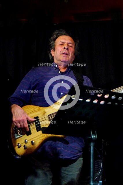 Andy LaFone, Jazz Club, Brighton, East Sussex, 3 Feb 2023. Creator: Brian O'Connor.