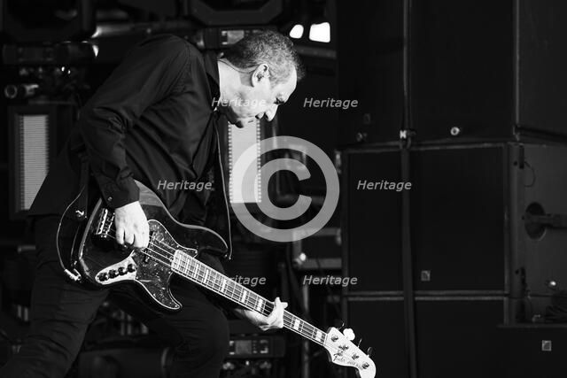 Andy McCluskey, OMD, live at Heritage Live, Audley End House, Essex, Aug 2023. Creator: Annapaola Marchesani.