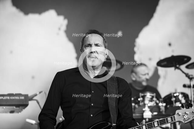 Andy McCluskey, OMD, live at Heritage Live, Audley End House, Essex, Aug 2023. Creator: Annapaola Marchesani.