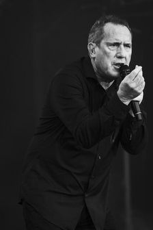 Andy McCluskey, OMD, live at Heritage Live, Audley End House, Essex, Aug 2023. Creator: Annapaola Marchesani