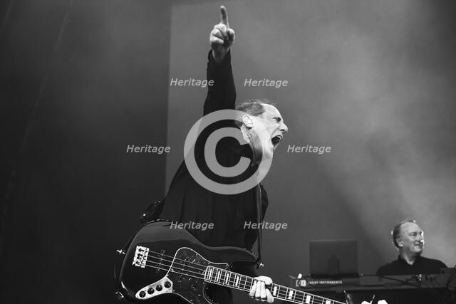 Andy McCluskey, OMD, live at Heritage Live, Audley End House, Essex, Aug 2023. Creator: Annapaola Marchesani.