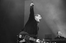 Andy McCluskey, OMD, live at Heritage Live, Audley End House, Essex, Aug 2023. Creator: Annapaola Marchesani