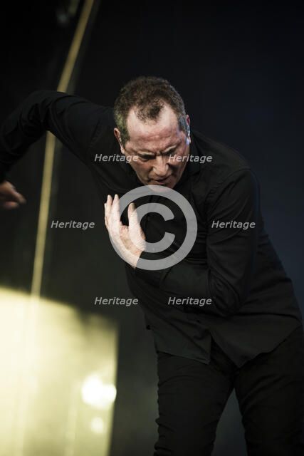 Andy McCluskey, OMD, live at Heritage Live, Audley End House, Essex, Aug 2023. Creator: Annapaola Marchesani.