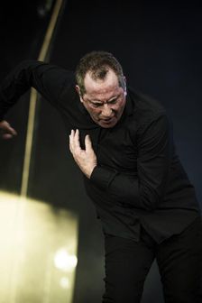 Andy McCluskey, OMD, live at Heritage Live, Audley End House, Essex, Aug 2023. Creator: Annapaola Marchesani
