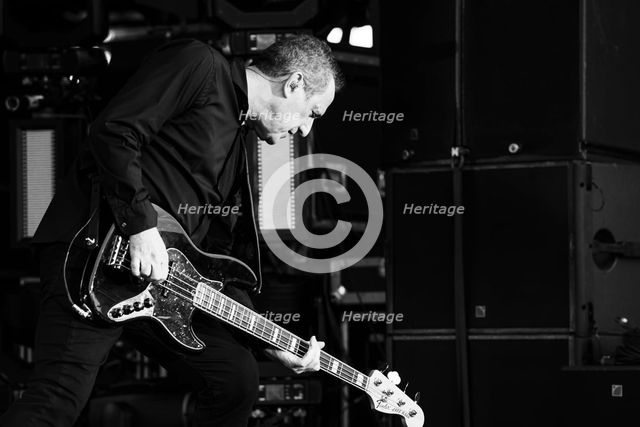 Andy McCluskey, OMD, live at Heritage Live, Audley End House, Essex, Aug 2023. Creator: Annapaola Marchesani.