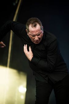 Andy McCluskey, OMD, live at Heritage Live, Audley End House, Essex, Aug 2023. Creator: Annapaola Marchesani