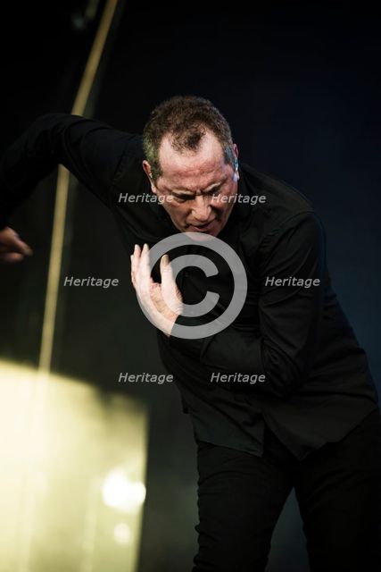Andy McCluskey, OMD, live at Heritage Live, Audley End House, Essex, Aug 2023. Creator: Annapaola Marchesani.