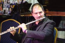 Andy Panayi, Watermill Jazz Club, Dorking, Surrey, 12 March 2019. Creator: Brian O'Connor