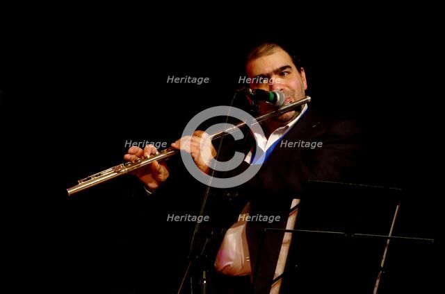 Andy Panayi, Under Ground Theatre, Eastbourne, East Sussex, 2013.  Artist: Brian O'Connor.