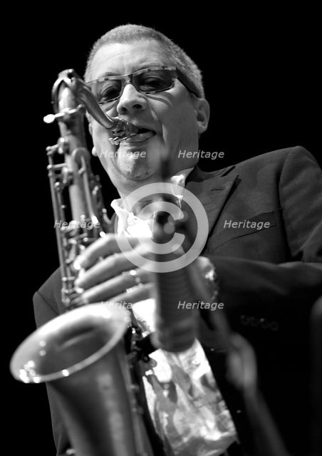 Andy Sheppard, 2008. Artist: Alan John Ainsworth.