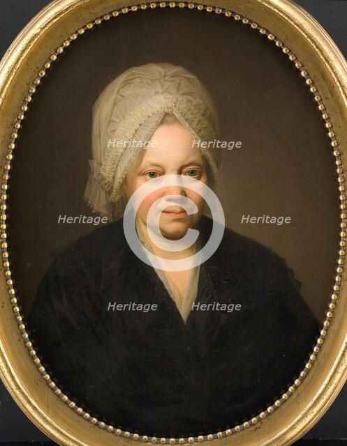 Ane Margrethe Abildgaard, née Bastholm. mother of the painter N.A. Abildgaards, 1760-1802. Creator: Jens Juel.