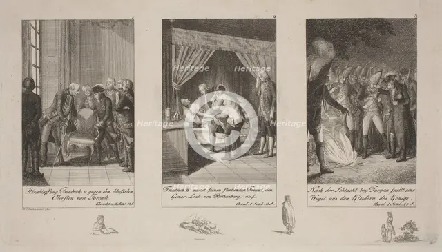 Anecdotes of King Frederik II, 1793. Creator: Daniel Nikolaus Chodowiecki.