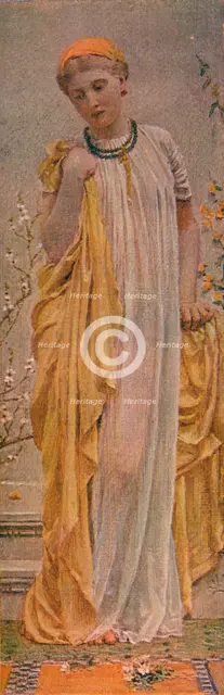 'Anemones', 1872. Artist: Albert Joseph Moore.