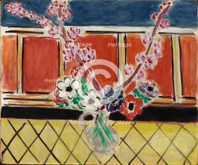 Anemones and Peach Blossoms, 1944. Creator: Henri Matisse.