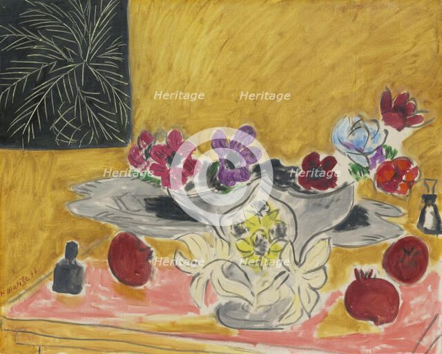 Anemones and Pomegranates, 1946. Creator: Henri Matisse.