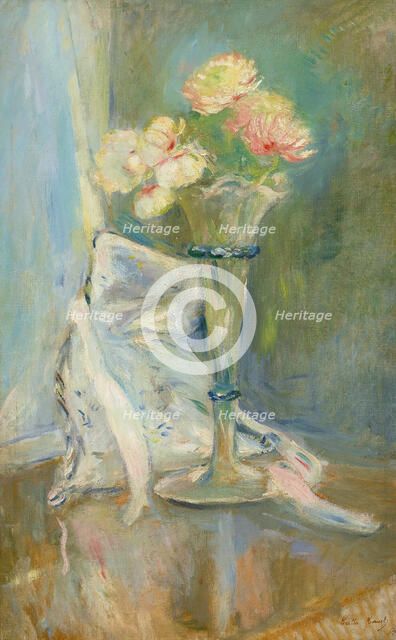 Anémones roses , 1891. Creator: Morisot, Berthe (1841-1895).