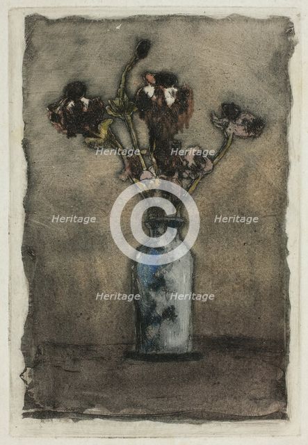 Anemonies, 1897. Creator: Theodore Roussel.