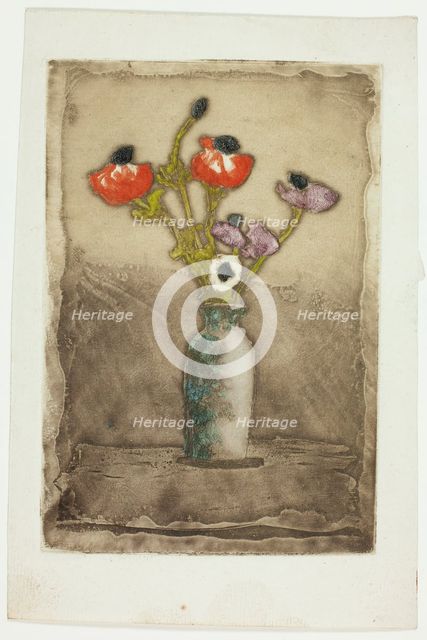 Anemonies, 1897. Creator: Theodore Roussel.