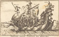 Anfione Argon condotto da Mercurio. Creator: Balthasar Moncornet