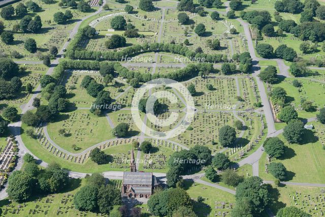 Anfield Cemetery and chapel, Liverpool, 2015. Creator: Historic England.