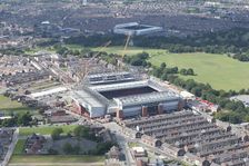 Anfield Football Stadium, home to Liverpool Football Club, Liverpool, 2015. Creator: Historic England
