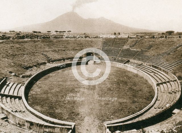Anfiteatro, Pompeii, Italy, c1900s. Creator: Unknown.