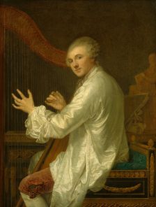 Ange Laurent de La Live de Jully, probably 1759. Creator: Jean-Baptiste Greuze