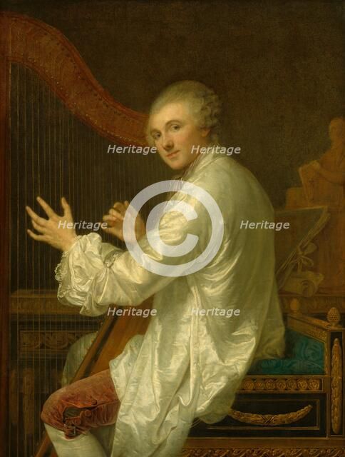 Ange Laurent de La Live de Jully, probably 1759. Creator: Jean-Baptiste Greuze.