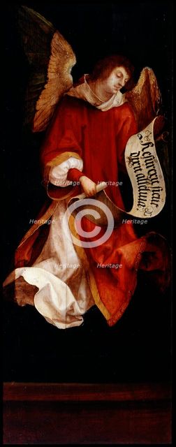 Angel', 1519. Creator: Kulmbach, Hans Suess, von (ca. 1480-1522).