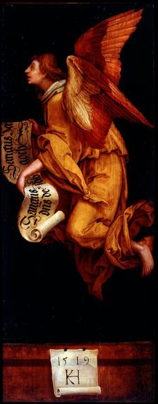 Angel 1519. Creator: Kulmbach, Hans Suess, von (ca. 1480-1522)