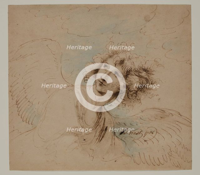 Angel, 1786. Creator: Benjamin West.