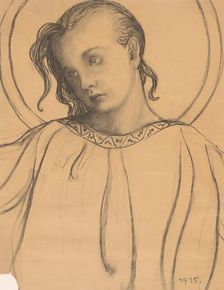 Angel, 1915. Creator: Karel Vitezslav Masek