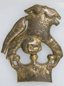Angel Carrying a Crown, French, ca. 1230-50. Creator: Unknown