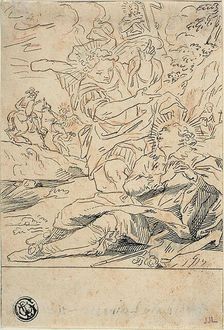 Angel Appearing to Saint, n.d. Creator: Gerard de Lairesse